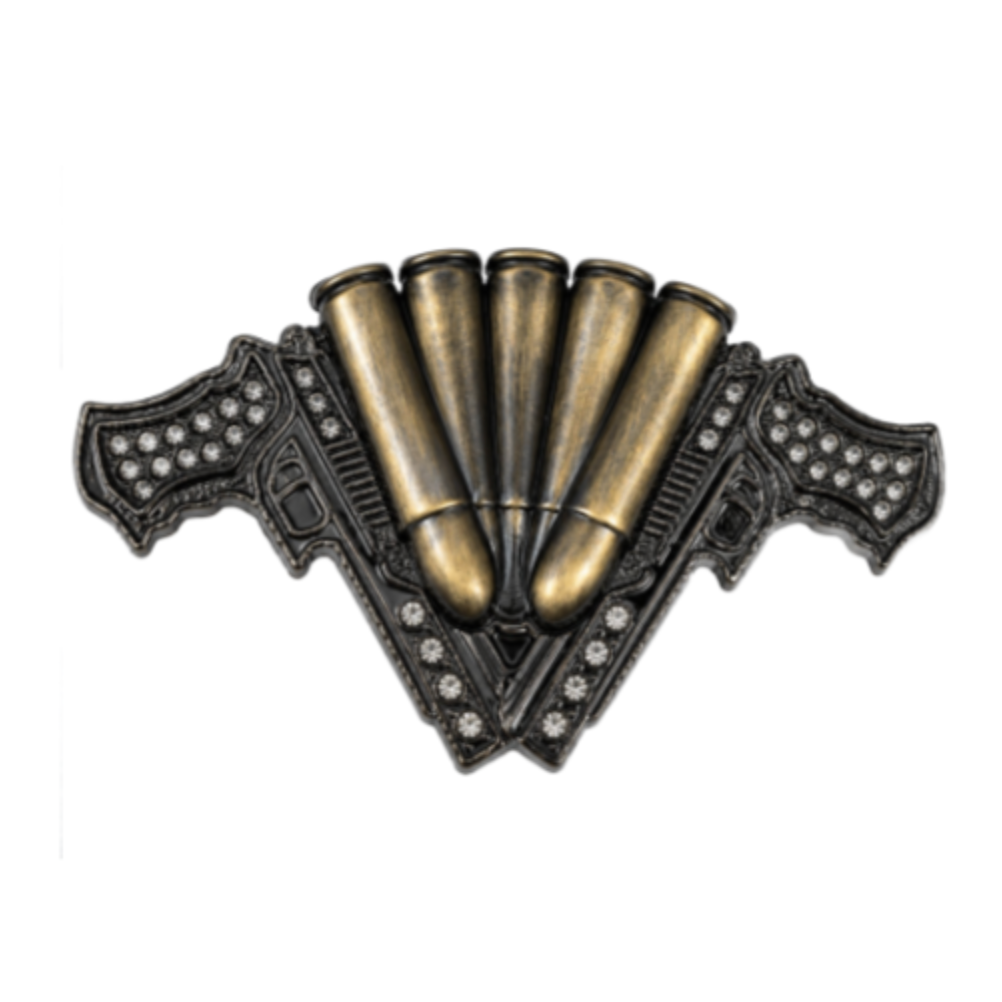 Bullet Guns Bottle Opener Rhinestone Belt Buckle