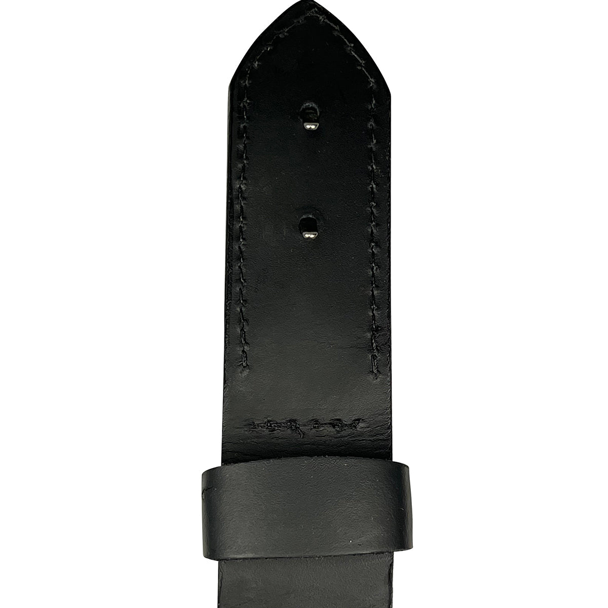 1.5"(38mm) Black Solid Buffalo Leather Mechanic's Belt Handmade in Canada by Zelikovitz