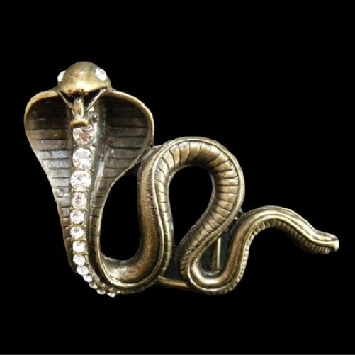 Hebilla De Cinturón Ojos De Serpiente Egipto Cobra Serpiente Reptil