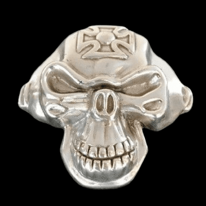 Skull Human Punisher Cross Belt Buckle