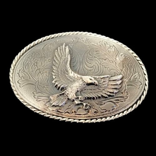 American Bald Flying Eagle Belt Buckle