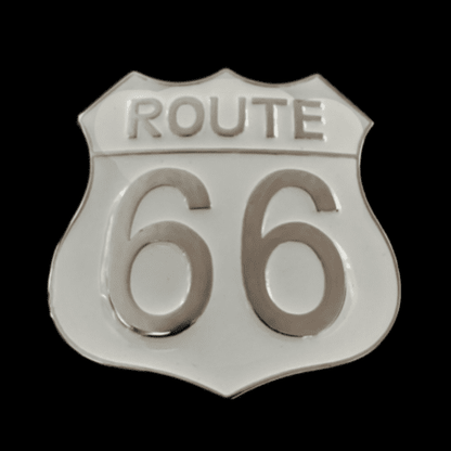 American Main Route Rt 66 America Roads Highways Sign Boucle de ceinture Boucles Décapsuleur