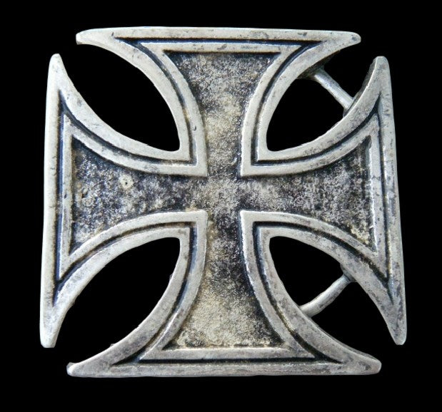 Old Templars Religious Mata Cross Belt Buckle