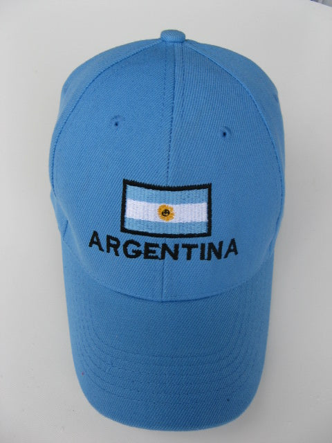 CHAPEAU DE FOOTBALL DRAPEAU DE L'ARGENTINE CASQUETTE DE BASEBALL ALL STAR SPORTS