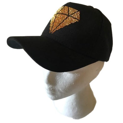 Gorra De Béisbol Bling Diamond Mujeres Hombres Unisex Rhinestone Sombrero Chica Snapback Glitter