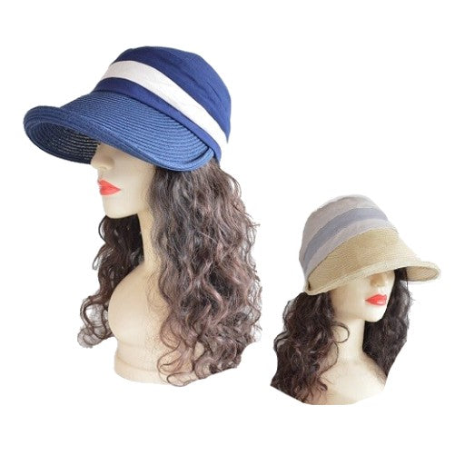 Chapeau en coton pour femmes, casquette à bord rond, Cloche, été, printemps