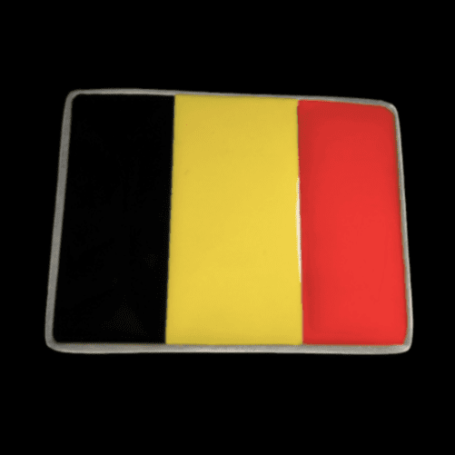 Belgium Belgique Brussel Belge Flag Belt buckles