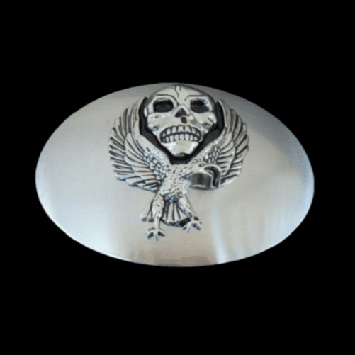 Eagle Oversize Skull Head Belt Buckle