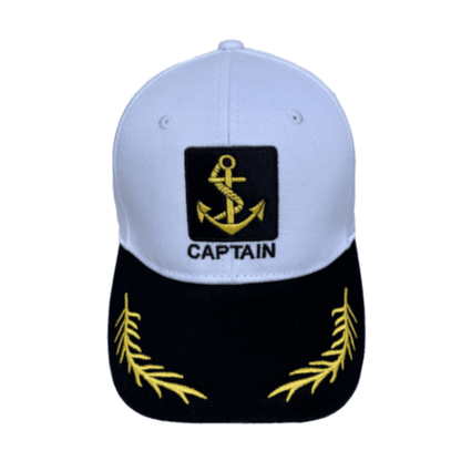 Chapeau de capitaine de bateau, casquettes d'uniforme de Yacht de la marine, chapeaux de capitaine d'amiral