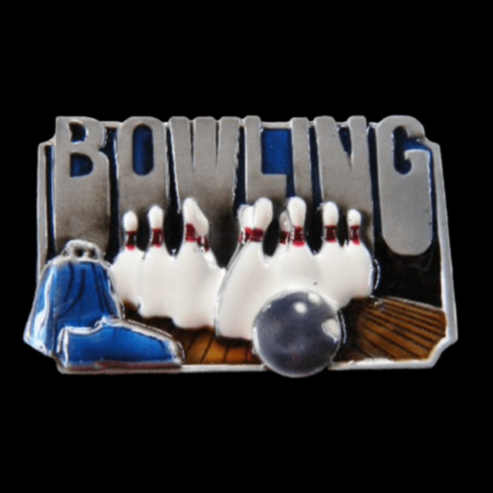 Boucle de ceinture de sport de jeu d'épingles de bowling