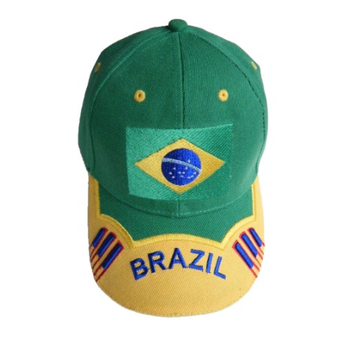 Brasil Brasil Copa Mundial Brasileña Fútbol Deportes Gorra De Béisbol Sombrero