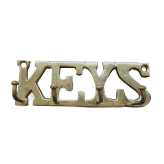 BRASS HOUSE KEY KEYS HOLDERS KEYHOLDER RACKS HANGERS WALL DECOR HOOKS