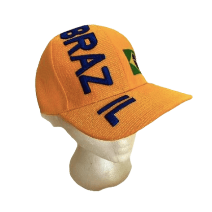 Brasil Brasil Bandera Brasileña Brasileña Fútbol Gorra De Béisbol Gorras