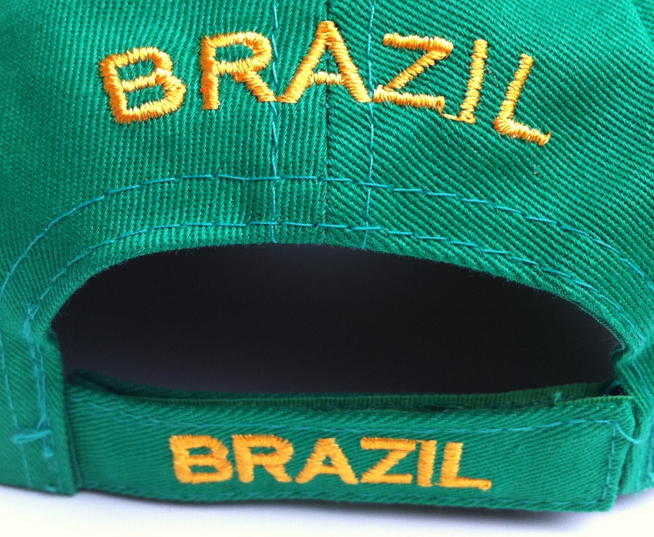 BRAZIL BRASIL WORLD CUP SOCCER PLAYER BASEBALL HAT CAP