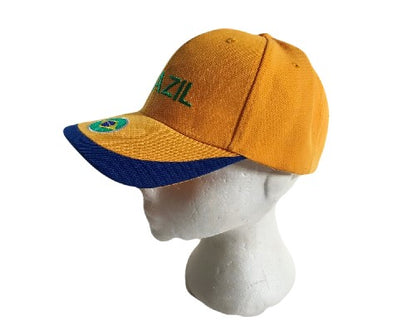 Brasil Brasil Copa Mundial Jugador de Fútbol Gorra de Béisbol Gorra Chapeau Casquette Paga