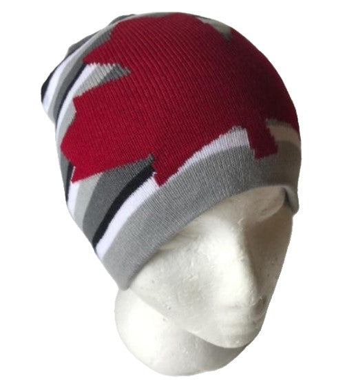 Canada Canadian Flag Red Maple Leaf Unisex Ski Hat Beanie Hats Tuque