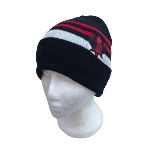 Canada Canadian Flag Red Plaid Maple Leaf Unisex Ski Hat Beanie Hats Chapeau