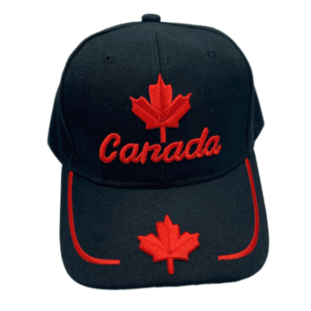 Canada Canadian Maple Leaf Embroidered Baseball Cap Hat