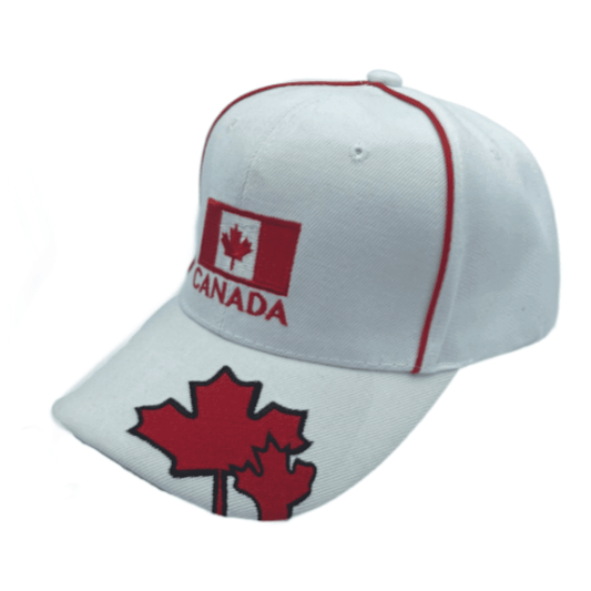 Canada Canadian Maple Leaf Embroidered Baseball Cap Hats