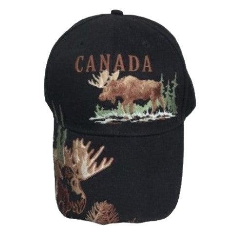 Canada Canadian Moose Embroidered Cap Hat