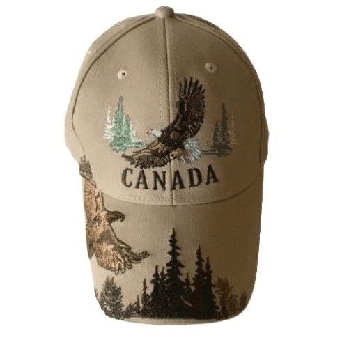 Canada Eagle Embroidered Baseball Ball Cap Hat Hats