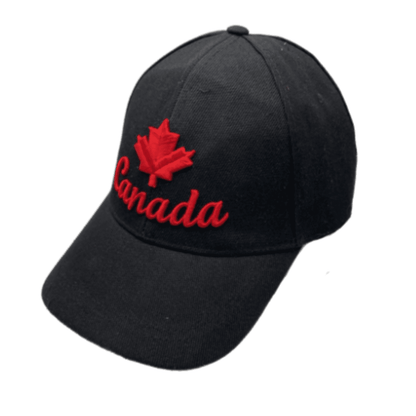 Canada Embroidered Baseball Hat Cap Red Mapleleaf