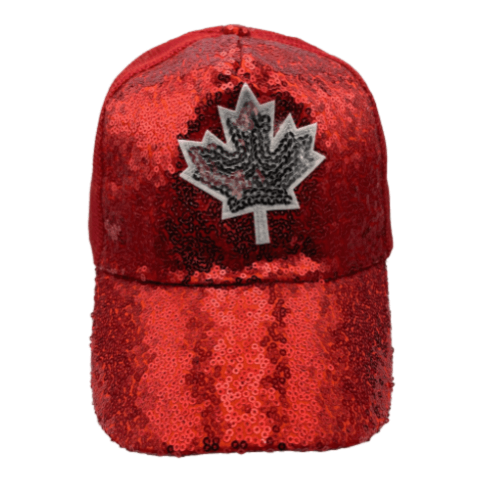 Bandera de Canadá Gorra de béisbol Gorra Hoja de arce Casqueta roja y blanca