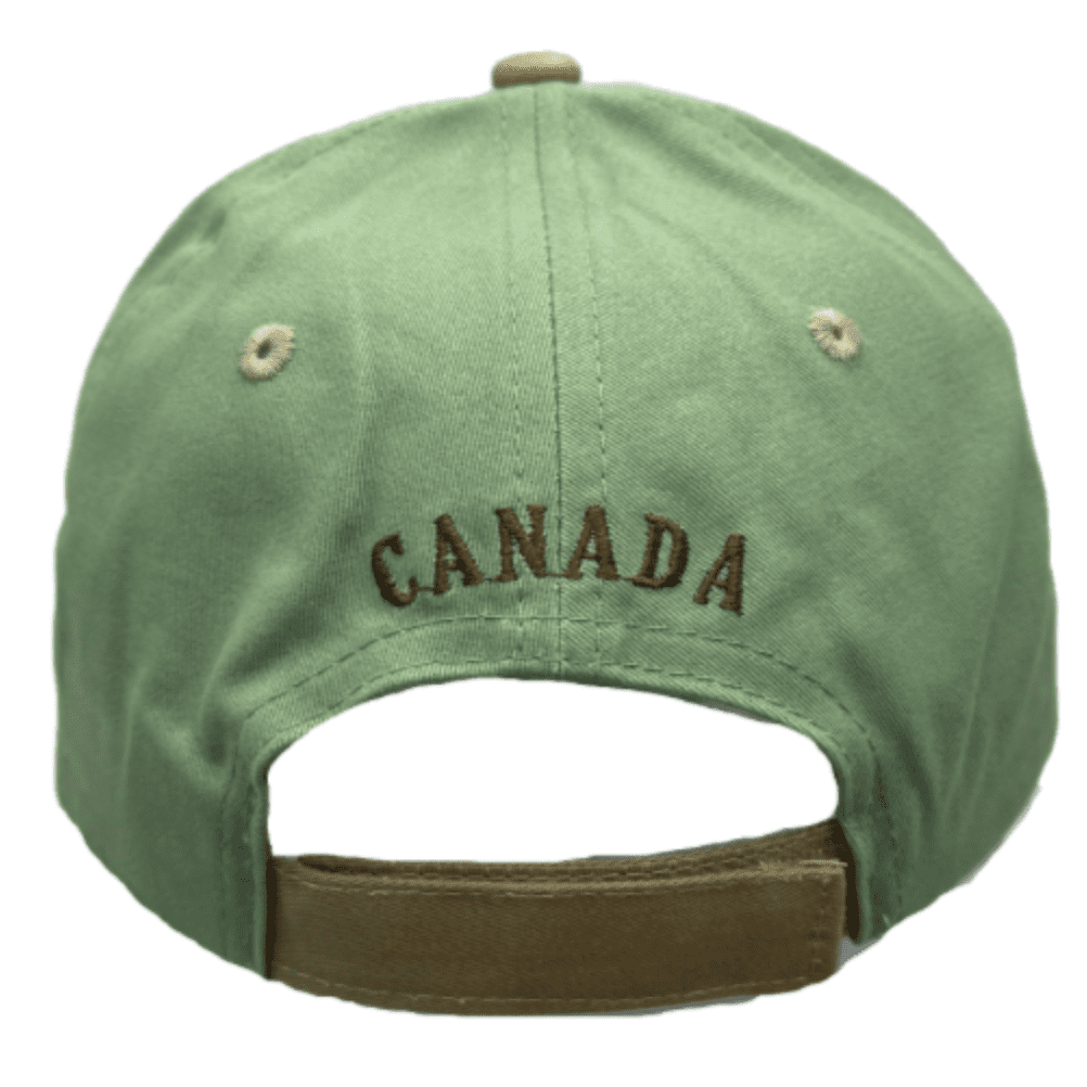 Gorra de béisbol bordada con águilas voladoras de Canadá