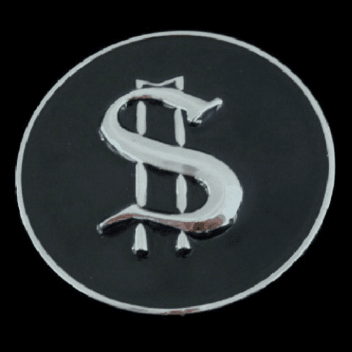 Dollar Sign Money Symbol Cash Belt Buckle