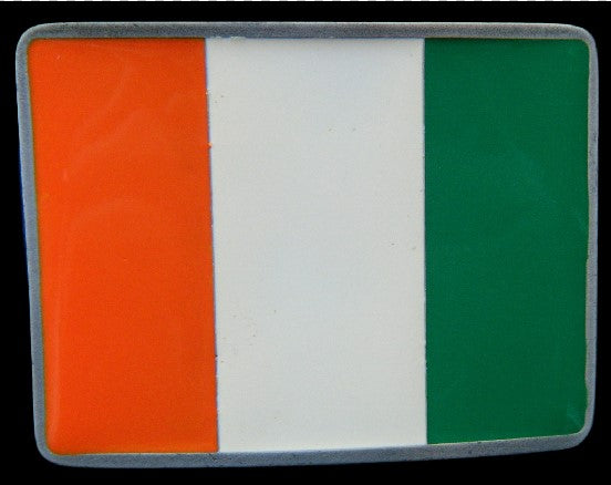 Cote d'Ivoire Bouake Baoule Drapeau Flags Belts Buckles