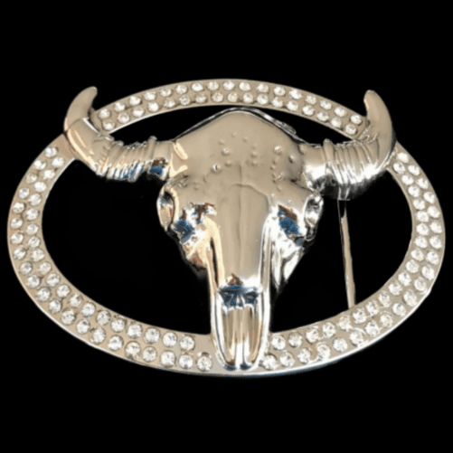 Boucle de ceinture de boeuf de vache Texas Longhorn Western Cowboy boucles de Cowgirl