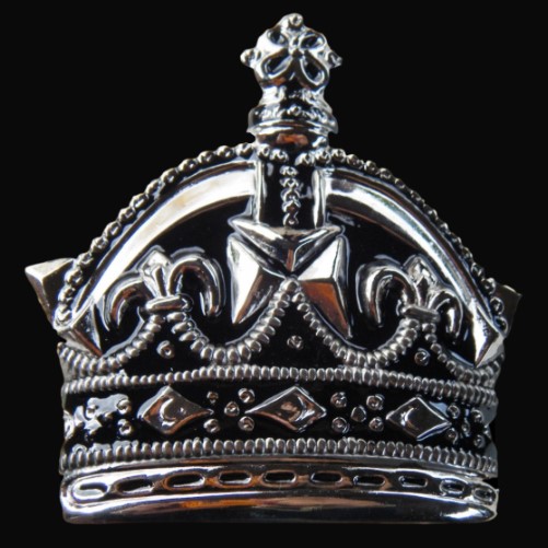 Boucle de ceinture couronne royale royauté prince roi reine princesse