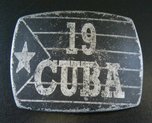 Cuba 19 Cuban Flag Cool Belt Buckle Buckles