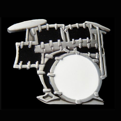 Drum Set Music Musical Instruments Belt Buckle Boucle De Ceinture