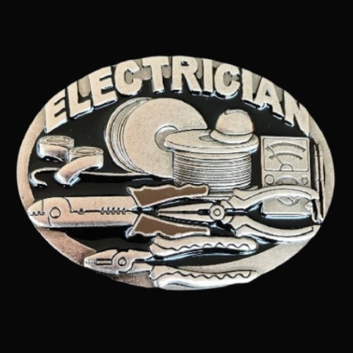 Electrician Electrical Tools Electricity Belt Buckle