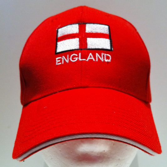 DRAPEAU DE L'ANGLETERRE UK BRITISH FOOTBALL CASQUETTE DE BASEBALL TOUS LES SPORTS