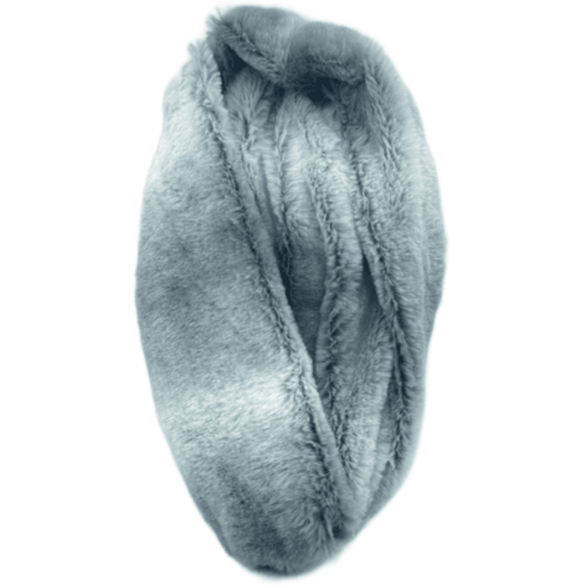 Faux Fur Tube Scarf, Textured New W/Tags, Super Soft, Warm Scarf