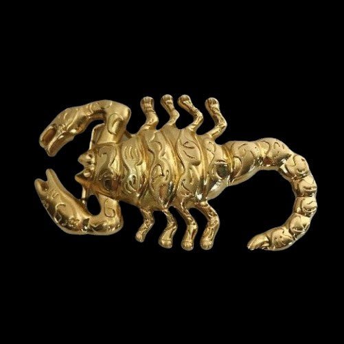 Scorpion Scorpio Horoscope Zodiac Sign Belt Buckle