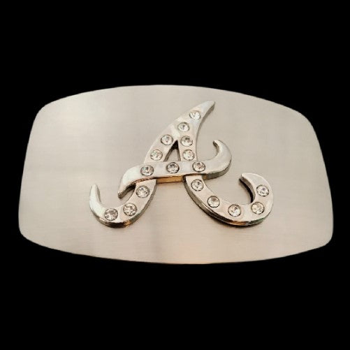 Alphabet Letter A Initial Big Western Belt Buckle