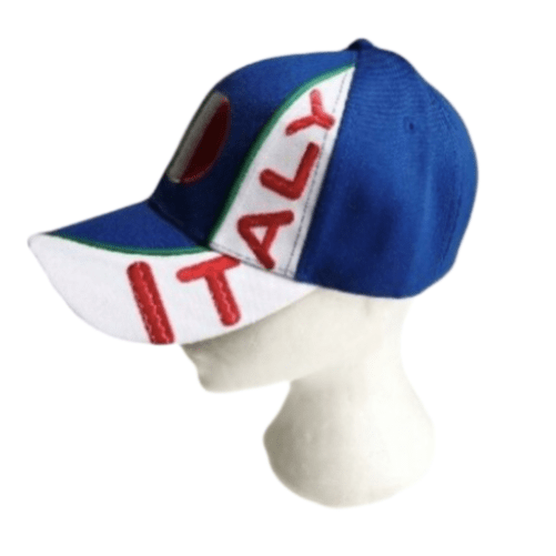 Gorra de béisbol con bandera italiana de Italia, sombrero Chapeau Casquette