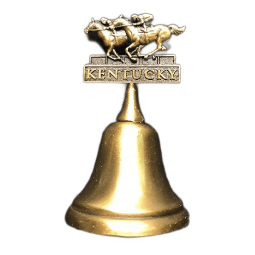 KENTUCKY LOUISIANA HORSES RACING USA AMERICAN BELL SOUVENIRS