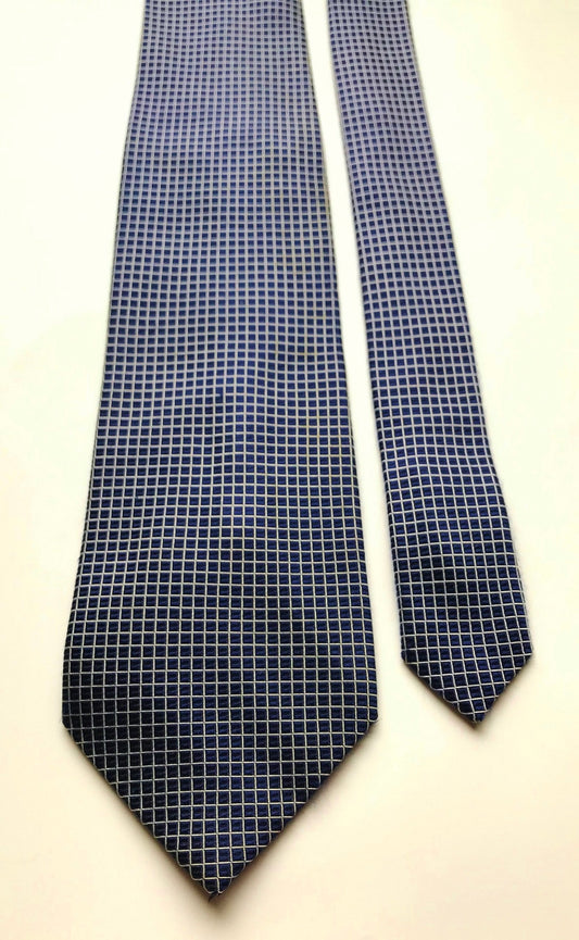 Maestro Ties Original Classy Stylish Blue 100% Pure Silk Men's Tie