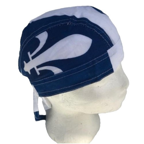 Quebec Fleur de  Lis Lys Bandana Head Wrap Du Doo Do Rag Hat Breathable Men's