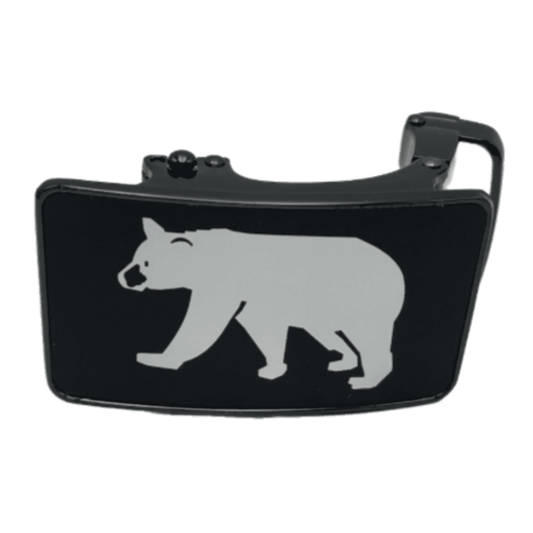 Men's Ratchet Automatic Buckle Dressy Bear Animal