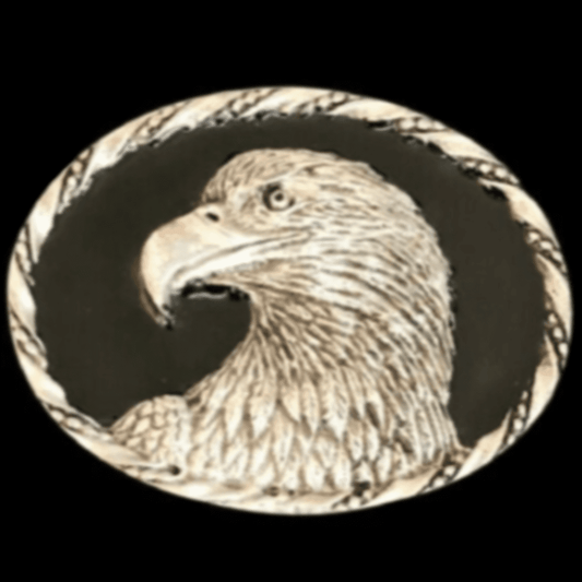 Belt Buckle Eagle Wildlife Prey Birds