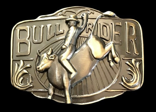 Cool Cowboy Cow Ranch Bull Rider Western Belt Buckle Buckles Boucle de Ceinture