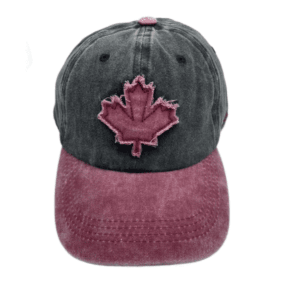 Canada Mapleleaf  Distressed Trucker Hat Baseball Cap