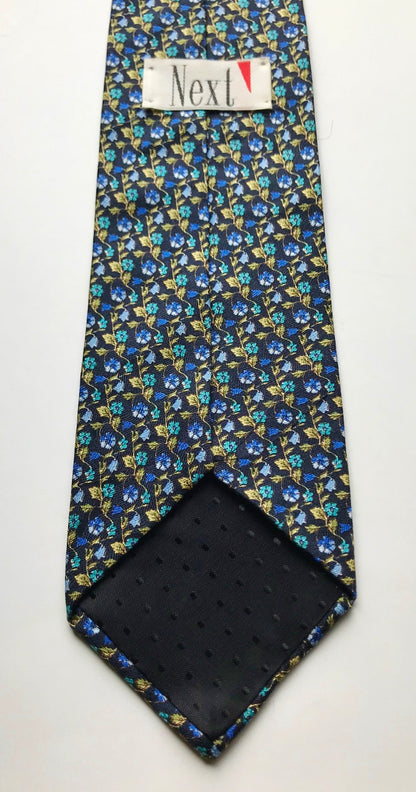 Next Floral Classy 100% Silk Men's Fashion Neck Tie Ties