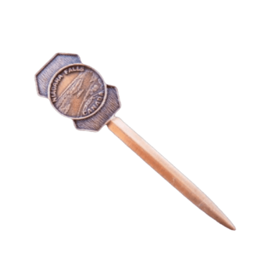 Brass Letter Opener Niagara Falls Toronto Ontario Canada Office Souvenir