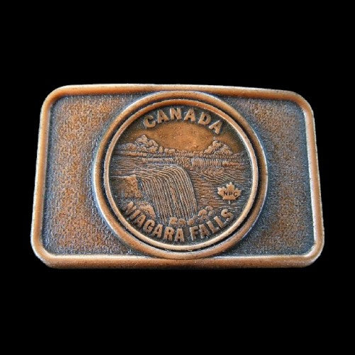 Niagara Falls Canada Canadian Souvenir Belt Buckle